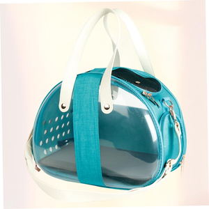 Transparent Hard Classic Space Capsule <b>Cat</b> <b>Backpack</b> with Zipper Closure Hand-Held Portable Fashion Outdoor Pet Carrier Bag - Product Image 4