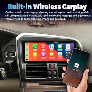 Radio Multimedia para Auto con Pantalla QLED de 8.8 Pulgadas, 256 GB, Android 13, para Volvo XC60 2009-2017, Navegación GPS, Carplay Inalámbrico, Unidad Principal 2DIN - Product Image 3