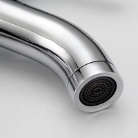 Robinet de lavabo à économie d'eau avec mode de réglage automatique et manuel, robinet de salle de bain extractible, robinet sans contact, robinet central