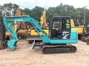 Miniexcavadora Kobelco SK60 Usada 100% Japonesa a Bajo Precio con Motor, Engranaje y Almohadillas de Goma - Product Image 6