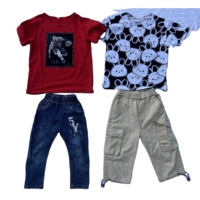 Vêtements d'Été d'Occasion pour Enfants, Styles Variés pour des Combinaisons Confortables en Excellent État