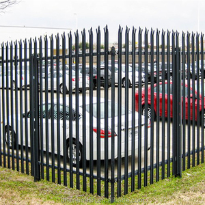 Cao cấp hàn thép vườn hàng rào ba điểm thép mạ kẽm <span class=keywords><strong>palisade</strong></span> hàng rào thiết kế - Product Image 5