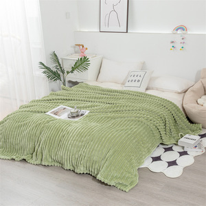 DDP, el más nuevo diseño, manta polar, rayas estampadas, Jacquard, Otoño, mantas decorativas para cama, sofá, manta a rayas de franela - Product Image 5