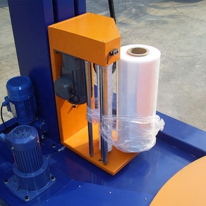 <strong>Full</strong> <strong>Automatic</strong> Vertical Turntable Plastic Stretch Film <strong>Shrink</strong> Pallet Wrapper Wrapping <strong>Machine</strong> Price - Product Image 2