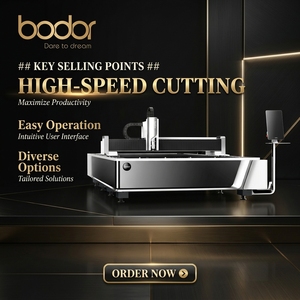 เครื่องตัดไฟเบอร์ Bodor Classic A-Series 3kw ประหยัดและใช้งานได้จริง สำหรับการผลิตชิ้นส่วนเหล็กและทองเหลืองในอุตสาหกรรมยานยนต์ รับประกัน 5 ปี - Product Image 1