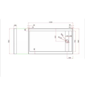 Platos <span class=keywords><strong>de</strong></span> <span class=keywords><strong>Ducha</strong></span> <span class=keywords><strong>de</strong></span> Acrílico Modernos Personalizados, <span class=keywords><strong>Paneles</strong></span> Rectangulares <span class=keywords><strong>de</strong></span> Mármol para Baño, Múltiples Lados, para Aplicaciones en Hoteles - Product Image 5