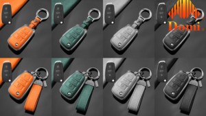 Custodia Protettiva per Chiavi Auto in Lega di Zinco, Design Lussuoso, Portatile, Senza Blocco del Segnale, per <span class=keywords><strong>Audi</strong></span> A3 A4 S3, MOQ Basso - Product Image 2