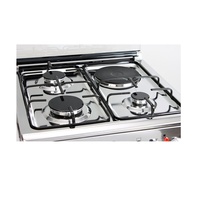 Xunda Cuisinire Gaz Avec Four 3 Brûleurs 1 Plaque Électrique Cuisinière À Gaz Avec Four Et Grill