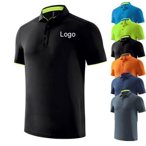 Polo T-shirt décontracté pour hommes, col revers, design personnalisé, haute qualité, uni, pour le sport, vente en gros - Product Image 1