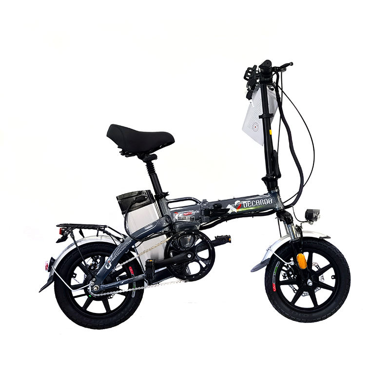 Vélo électrique pliable de 14 pouces, 48V 800W, haute puissance