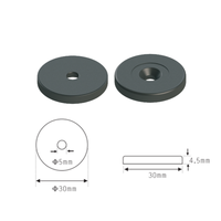 HT512 HF RFID Etiqueta 13.56MHz ISO15693 ABS Sobre Metal Montaje Tornillo IP67 Impermeable para Equipos Energía Poste Alumbrado