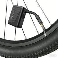 Pompe à pneus électrique portable mini Nexest personnalisable, gonfleur de pneus de vélo numérique intelligent automatique, pompe à air sans fil pour vélo