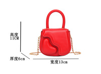 Sac Coréen pour Filles 2025, Design Tendance, Mini Sac Carré, Sac Bandoulière Chaîne Parent-Enfant pour Enfants