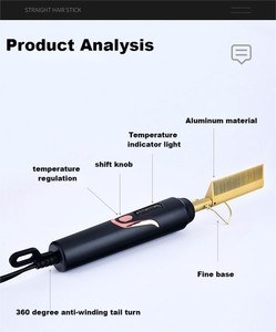 Sèche-<span class=keywords><strong>cheveux</strong></span> 3 en 1, Ion négatif, une étape, souffleur volumisant, antistatique, coiffeur, lisseur, <span class=keywords><strong>brosse</strong></span> sèche-<span class=keywords><strong>cheveux</strong></span> - Product Image 2