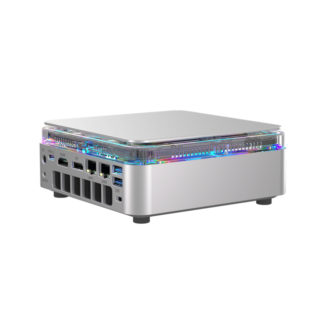 2025 Zkmagic Wholesale Price F3M Mini PC AI Ultra 7 125H Mini Computer 4K Dual HDMI2.0 WiFi7 2.5Gbps RJ45 Windows11 Mini PC