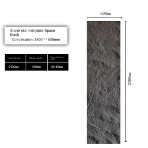 ZH <strong>Brand</strong> Stone Wall Big Slab PU Stone Fireproof Waterproof Modern Design Hotel Background Mushroom Culture <strong>Rock</strong> 1 Year Warranty - Product Image 5