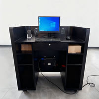 Stand Pameran Portabel Ringan, Meja Display LED untuk Iklan Luar Ruangan, Booth DJ, Pameran Dagang, Acara Promosi, Tahan Air IP65
