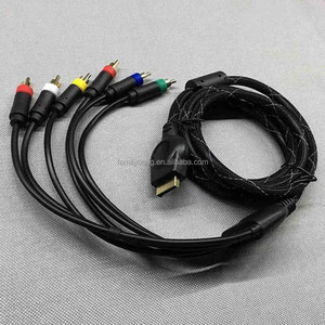 <span class=keywords><strong>Cable</strong></span> de Audio y vídeo <span class=keywords><strong>AV</strong></span> RGBS de alta calidad de 1,8 m, componente PS2 a Ypbpr para consola de juegos PS, componente trenzado HDTV, <span class=keywords><strong>Cable</strong></span> RCA - Product Image 6