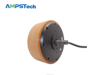 Kit Motor Hub AMPSTech 8 Inch Torsi Tinggi 30Nm IP67 48VDC CAN Dual Axis Driver untuk Pengangkutan Material Industri AGV