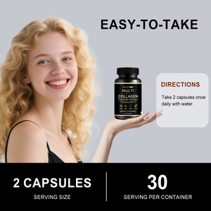 Suplemen Kolagen Lengkap Tipe I <span class=keywords><strong>II</strong></span> III dengan Kunyit Vitamin C Biotin Asam Hialuronat Lada Hitam - Product Image 2