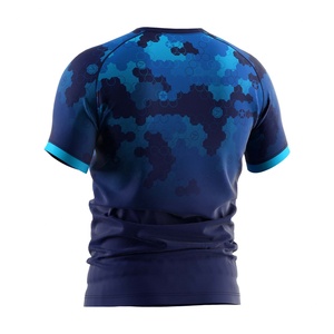 เสื้อผ้ากีฬาผู้ชาย เสื้อออกกำลังกาย เสื้อกีฬาเยาวชน เสื้อคอมเพรสชั่นแขนสั้น - Product Image 2