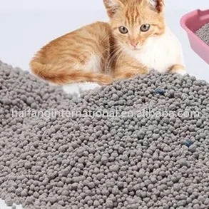 HF Litter kucing gumpalan kuat kontrol mudah dibersihkan dan air penyerap Ultra bentonit dapat dikeringkan