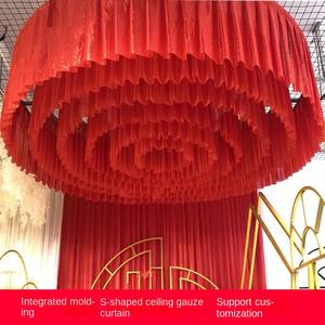 Tissu de drapage pour <span class=keywords><strong>mariage</strong></span> Décoration suspendue pour salle de <span class=keywords><strong>mariage</strong></span> Décoration de plafond <span class=keywords><strong>blanche</strong></span> pour <span class=keywords><strong>mariage</strong></span> - Product Image 3