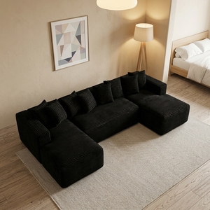 Sofá Moderno de Alta Calidad, Sofá Seccional para Sala de Estar, Dormitorio y Apartamento, Diseño Minimalista - Product Image 2