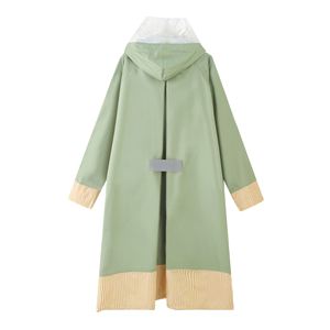 Impermeable con Capucha para Mujer, Portátil, de Secado Rápido, Transpirable, de Poliéster, para una Sola Persona, con Decoración de Logotipo, para Senderismo - Product Image 2