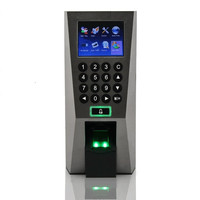 ZK Teco Software libre Sistema de control de acceso de puerta de huellas dactilares biométrico inteligente Dispositivo de huella dactilar ZKT F18