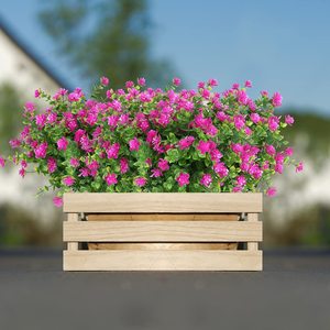 Fiori Bianchi Eleganti all'Ingrosso per Bouquet da Sposa, Arco Nuziale, Decorazione per Hotel e Feste, Arbusti Artificiali - Pianta di Bosso - Product Image 6