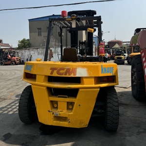 Montacargas Diésel Usado TCM FD60, Fabricado en Japón, Capacidad de 6 Toneladas, Certificado CE/ISO9001, 1 Año de Garantía, para Elevación en Almacenes - Product Image 4