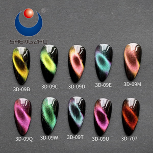 ผงสีแม่เหล็กเปลี่ยนสีเล็บแบบแม่เหล็ก 5D/9D สีสวยโดดเด่น - Product Image 5