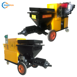 220v Asphalt Seal Coat Bitumen Sprayer Cement Mortar Spray <strong>Plaster</strong> Machine Cement Sand Mortar Putty Spraying Machine with <strong>Mixer</strong> - Product Image 2