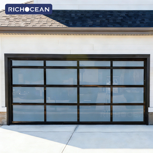 RICHOCEAN Proveedor Chino de Puertas de Garaje Seccionales de Vidrio Esmerilado Aisladas Eléctricamente con Rejilla - Product Image 3