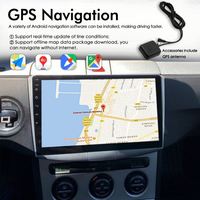 Radio para Auto con GPS, Android 13, Control por Voz con IA, 8GB+128GB, para VW Passat 2010-2014, USB, Android Auto, 1 Año de Garantía