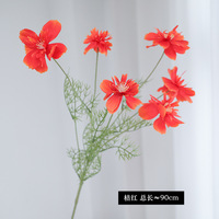 Penjualan laris baru dekorasi rumah bunga aster sutra Coreopsis bunga buatan Calliopsis Cosmos sutra asli