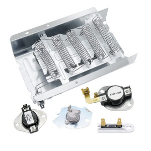 Комплект нагревательных элементов сушилки 279838 включает в себя Термопредохранитель сушилки 3977393 3392519 и термостат сушилки 3977767 3387134 - Product Image 1