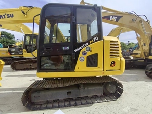 Excavatrice Komatsu Pc70-8 d'occasion, modèle 2022, engin de chantier lourd, moteur inclus, excellent état, testé et inspecté - Product Image 2