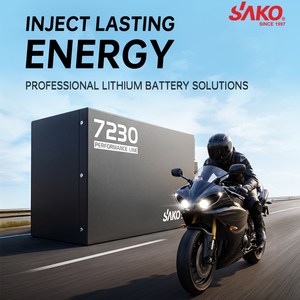 Batterie au lithium pour moto électrique SAKO 48V 60V 72V 15Ah 20Ah 30Ah 50Ah LiFePO4 pour véhicule électrique à 2 roues, vélo électrique, trottinette électrique - Product Image 1