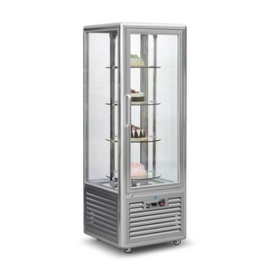 Commercial 3 Layer Floor <strong>Standing</strong> Upright Chiller Bakery Showcase Cake <strong>Display</strong> Cabinet - Product Image 4