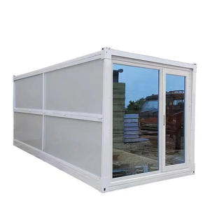 Offres Spéciales deux étages à assemblage rapide préfabriqué modulaire Portable immeuble de bureaux 40FT paquet plat pliant conteneur maisons - Product Image 1