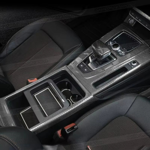 Accesorios de Tuning para <span class=keywords><strong>Audi</strong></span> <span class=keywords><strong>Q5</strong></span> SQ5 FY <span class=keywords><strong>Sportback</strong></span>: Molduras Interiores de Fibra de Carbono, Panel de Cambios, Consola Central, Cubierta de Reposabrazos - Product Image 3