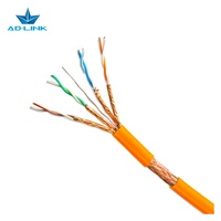 Kabel LAN FTP SFTP Cat7 Full Copper 305m Roll dengan Selubung LSZH/PVC Bersertifikasi CE/FCC