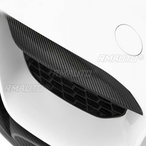 ชุดแต่งครอบช่องระบายอากาศด้านข้างกันชนหน้า สำหรับ BMW F80 M3 F82 F83 M4 ปี 2014-2019 พร้อมกรอบครอบช่องดักอากาศและสปอยเลอร์ด้านบน - Product Image 5