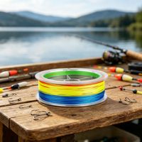 Ligne de pêche tressée ABA HUNTER 8 brins PE 300M, haute résistance à l'abrasion, sans étirement, ligne tressée multifilament, vente en gros