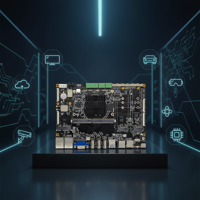 Open Source Rockchip RK3588 SBC Development Board 8GB DDR RAM 128GB Storage LVDS Output USB 2.0/3.0 for Ports for POS Systems
