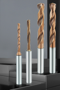 Punta di trapano in carburo solido | Trapano in acciaio al tungsteno per metalli duri | Con rivestimento TiAlN ad alta precisione - Product Image 3