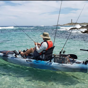 Nouveau design 2026 GHealth Prix usine Pédalo gonflable monoplace certifié CE FCC Portable et pliable pour la <span class=keywords><strong>pêche</strong></span> - Product Image 1