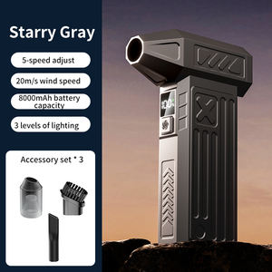 Soplador de Aire Comprimido Industrial Eléctrico de 100000 RPM, Ventilador Turbo Violento sin Escobillas con Pantalla LED/Soplador de Aire de 4 Velocidades/Batería de 4000 mAh - Product Image 3